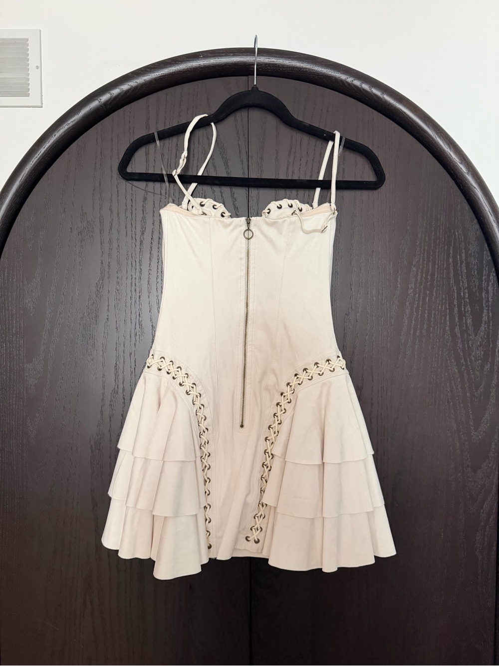 Oh Polly Nalda Lace Up Corset Mini Dress - Picture 5 of 7